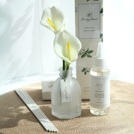 [It's My Flower] Birth of October Calla diffuser set  (Type B), Air Freshener _ Made in KOREA
